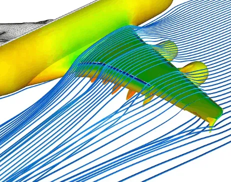 Wing Aerodynamics Illustration